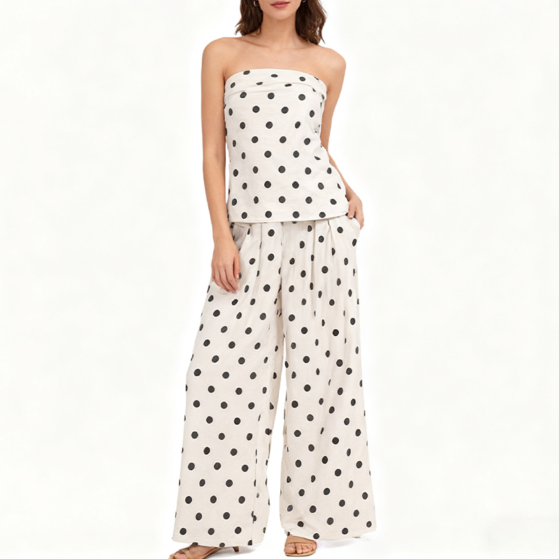 Letni damski strój w stylu boh – Linen Pant Wide recenzja i cena