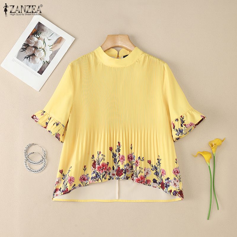 ZANZEA Damska Letnia Bluzka w  – Romper Floral Print recenzja i cena