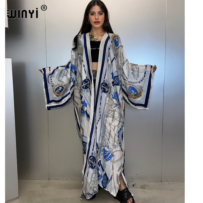 WINYI kimono letni kaftan kost – Cover Up Kaftan recenzja i cena