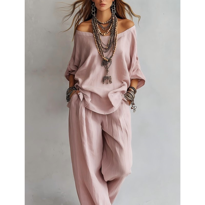 Letni, luźny, lniany damski ko – Linen Pant Wide recenzja i cena