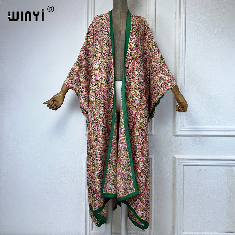 WINYI Kimono Summer sexy print – Cover Up Kaftan recenzja i cena