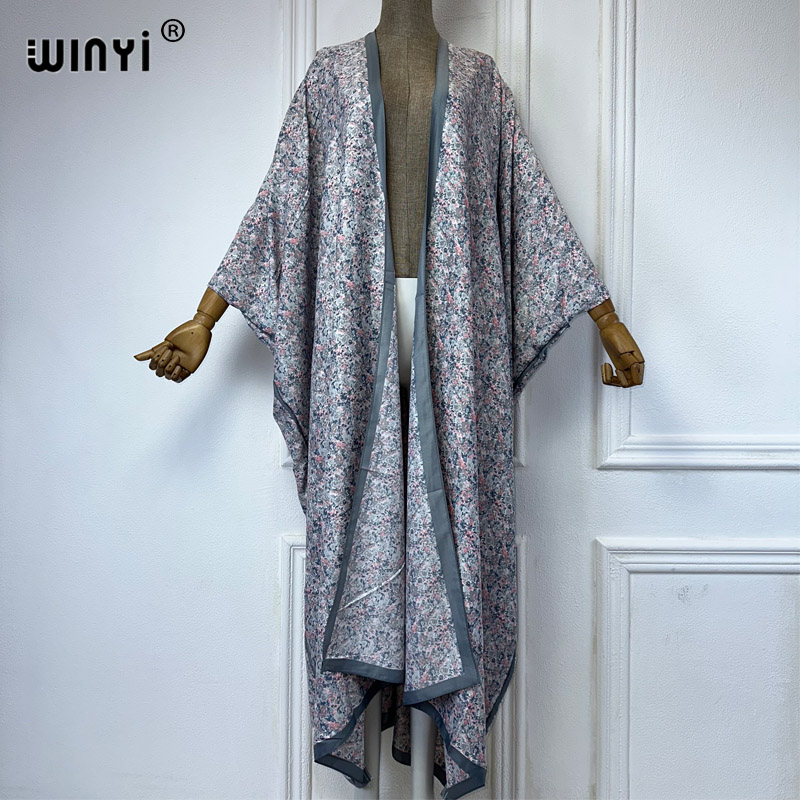 WINYI Kimono Summer sexy print – Cover Up Kaftan recenzja i cena