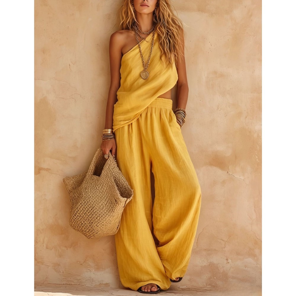Seksowny top bez ramiączek z o – Linen Pant Wide recenzja i cena