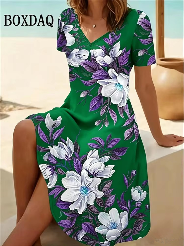 Sukienki damskie w rozmiarze 6 – Romper Floral Print recenzja i cena