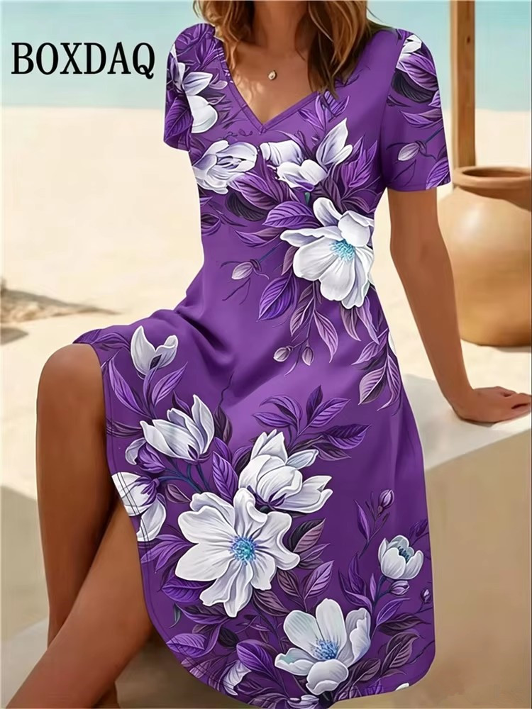 Sukienki damskie w rozmiarze 6 – Romper Floral Print recenzja i cena