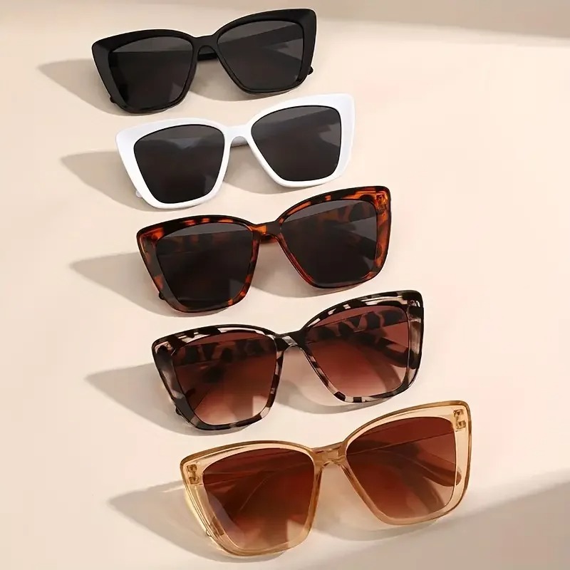 5 szt. Damskie okulary przeciw – Sunglasses Cat Eye recenzja i cena