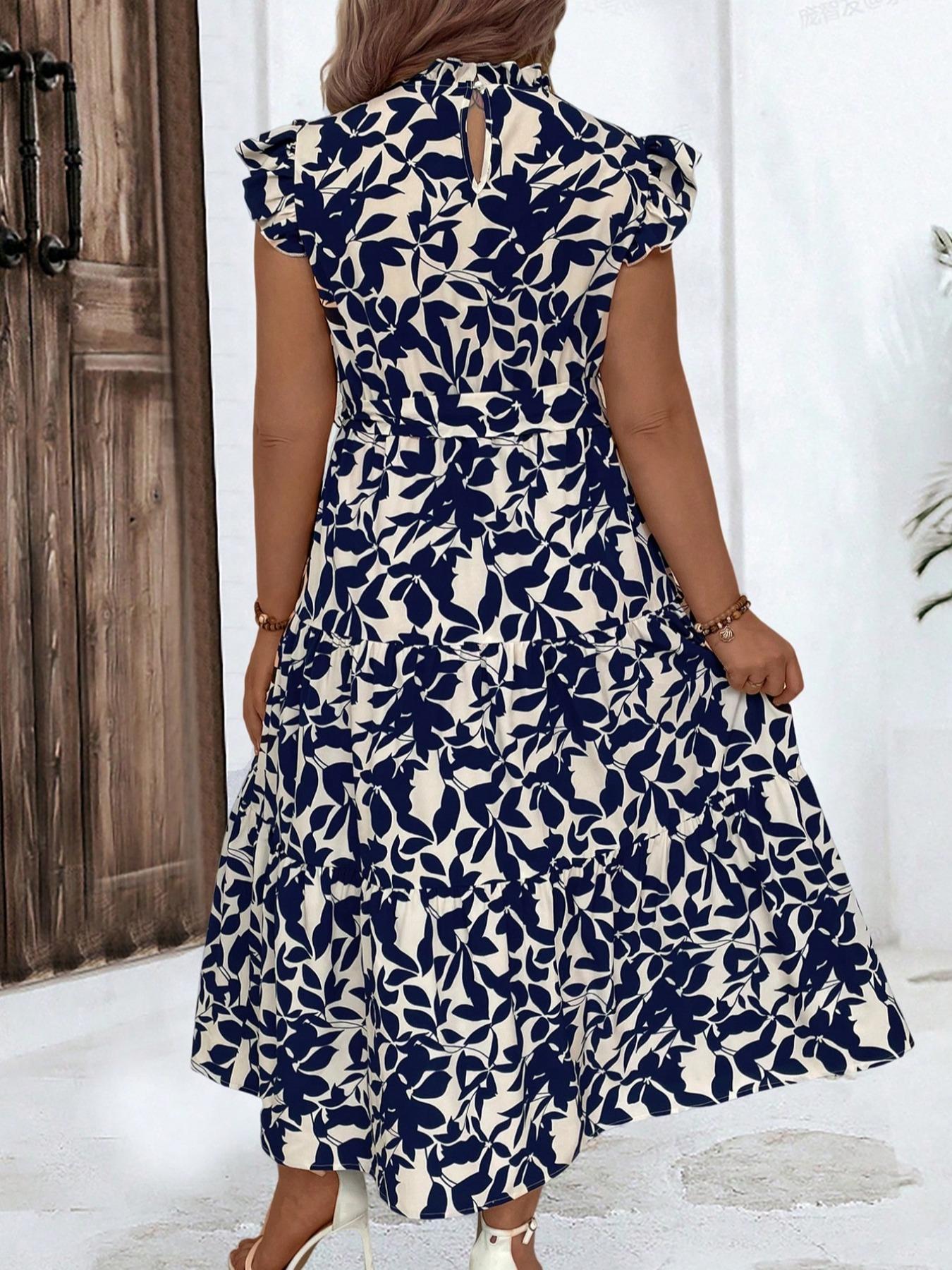 Sukienka plus size w kwiaty z  – Romper Floral Print recenzja i cena